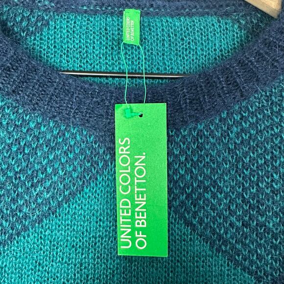 NEW United Colors Of Benetton Mohair Sweater Women's‎ Size XS - Picture 7 of 10